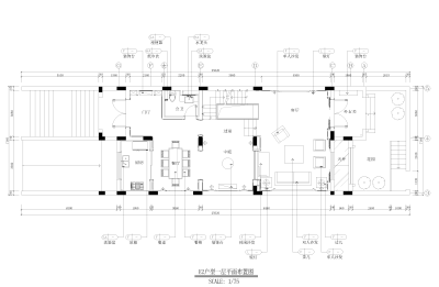 联排别墅E2<a href=https://www.yitu.cn/su/7212.html target=_blank class=infotextkey>户型</a>一层<a href=https://www.yitu.cn/su/7392.html target=_blank class=infotextkey>平面</a>布置图