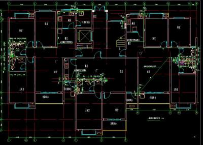 11层住宅楼给排水图纸CAD图纸