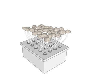 现代城市特色景观小品su模型下载、城市特色景观小品草图大师模型下载