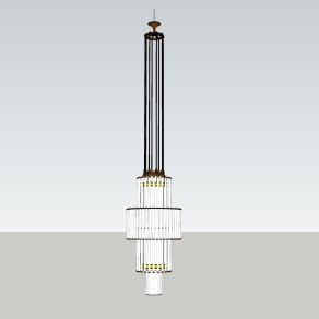 水晶燈su模型水晶燈草圖大師模型下載