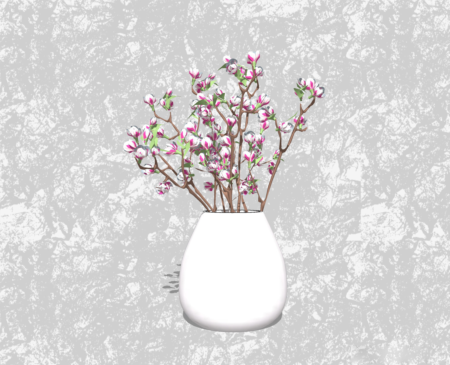 紫玉兰插花草图大师模型 花瓶花艺sketchup模型下载 Sketchup网 紫玉兰插花草图大师模型 花瓶花艺sketchup模型下载 Sketchup网