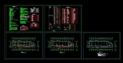 一套学校食堂电气施工图CAD图纸