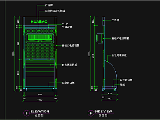 大型商场电器类CAD图库，cad图纸下载