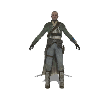 现代游戏人物草图大师模型，游戏角色su模型下载