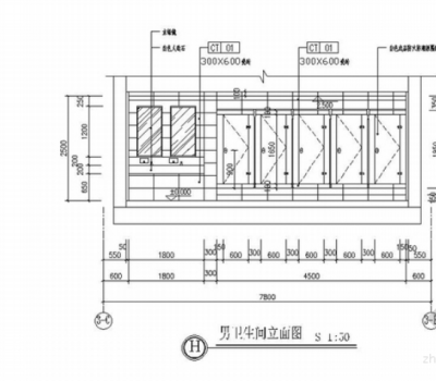 [北京]<a href=https://www.yitu.cn/sketchup/ditie/index.html target=_blank class=infotextkey><a href=https://www.yitu.cn/su/7872.html target=_blank class=infotextkey>地</a><a href=https://www.yitu.cn/su/7388.html target=_blank class=infotextkey>铁</a></a>站公共区域装修工程CAD施工图（含效果图）立面图