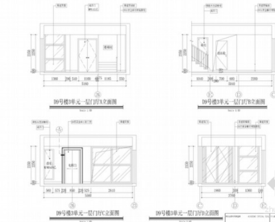 [浙江]农民多高层公寓门厅<a href=https://www.yitu.cn/sketchup/dianti/index.html target=_blank class=infotextkey><a href=https://www.yitu.cn/sketchup/diantizoulang/index.html target=_blank class=infotextkey>电梯</a></a>厅室<a href=https://www.yitu.cn/su/7634.html target=_blank class=infotextkey>内装</a>修施工图立面图 