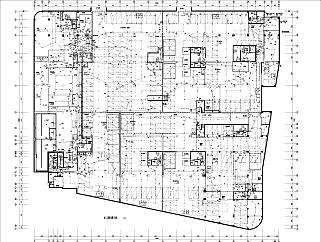 地下室消防报警平面图系统图CAD图纸下载dwg文件下载