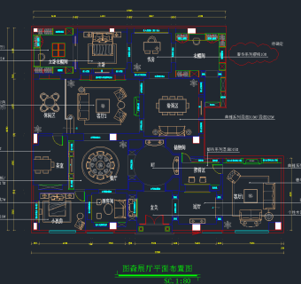 原创风格全屋定制展厅CAD图纸，展厅CAD施工图纸下载