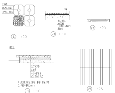 8 别墅<a href=https://www.yitu.cn/su/7589.html target=_blank class=infotextkey>庭院</a>施工图-木<a href=https://www.yitu.cn/su/8137.html target=_blank class=infotextkey>桥</a>详图_看图王