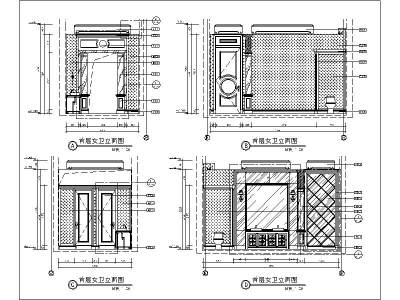 [武汉]欧式新古典<a href=https://www.yitu.cn/sketchup/shoulouchu/index.html target=_blank class=infotextkey>售<a href=https://www.yitu.cn/su/8159.html target=_blank class=infotextkey>楼</a>处</a>室内<a href=https://www.yitu.cn/su/7590.html target=_blank class=infotextkey>设计</a>立面图