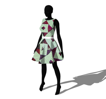 现代模特草图大师模型，模特SKB文件下载