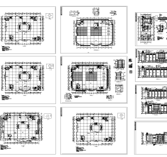 商场建筑设计图方案赏析,商场购物中心CAD图纸下载