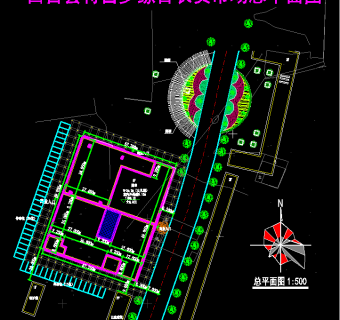 现代风格农贸市场建筑施工图，农贸市场CAD施工图纸下载