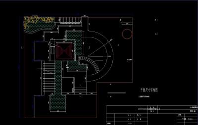 屋顶花园设计施工图，屋顶花园cad设计图纸下载