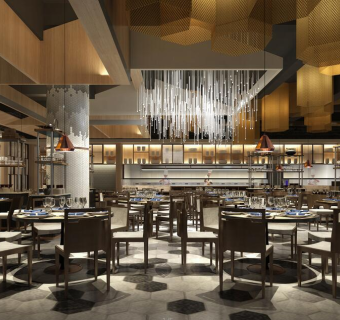 锦香园梅兰芳艺术餐厅CAD图，餐厅CAD设计图纸下载