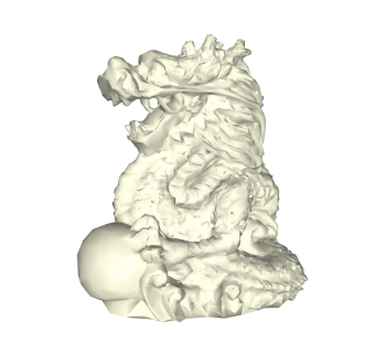 现代十二生肖雕塑SU模型，十二生肖SKB文件下载