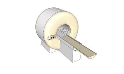  现代医疗器材草图大师模型，医疗器材sketchup模型下载