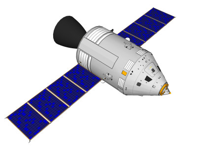 现代人造天体su模型，卫星草图大师模型下载