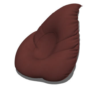 现代懒人沙发草图大师模型，懒人沙发skb文件下载