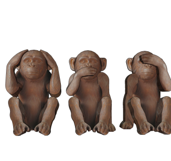 现代景观小品猴草图大师模型，景观小品sketchup模型skp文件分享