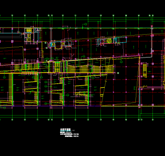 高档商业综合体建筑施工图，CAD施工图纸下载