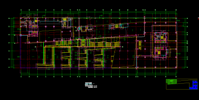 高档商业综合体建筑施工图，CAD施工图纸下载