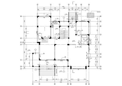 现代风格<a href=https://www.yitu.cn/su/8035.html target=_blank class=infotextkey>坡屋顶</a>二层独栋别墅建筑施工图_2