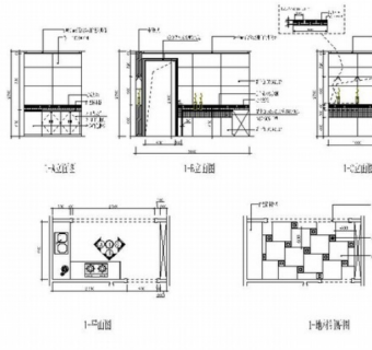 某瓷砖展厅施工图