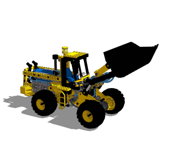 现代儿童挖土机草图大师模型，玩具su模型下载