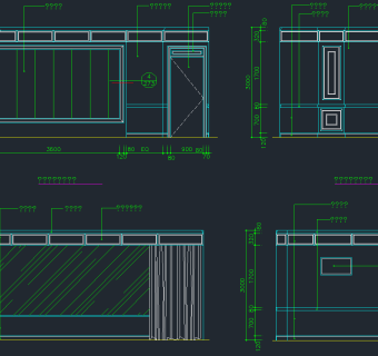 最全餐厅CAD图库，餐厅CAD施工图纸下载