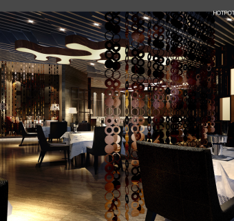 鼎悦坊火锅店CAD施工图效果图材料表CAD图，火锅店cad设计图纸下载