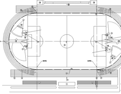 各种运动场、<a href=https://www.yitu.cn/su/7816.html target=_blank class=infotextkey>球场</a>施工图集_1
