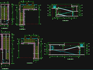 商业建筑施工图，商业CAD施工图纸下载
