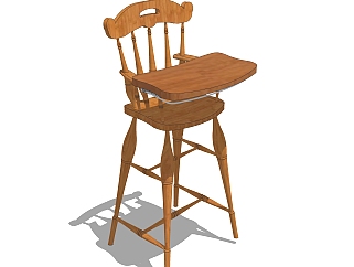 现代儿童<em>桌椅</em>草图大师模型，儿童<em>桌椅su</em>模型下载