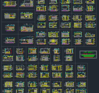 原创现代时尚卧室CAD施工图，卧室CAD建筑图纸下载
