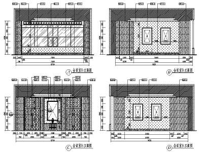 [成都]原生态中式风格茶坊室内<a href=https://www.yitu.cn/su/7590.html target=_blank class=infotextkey>设计</a>立面图