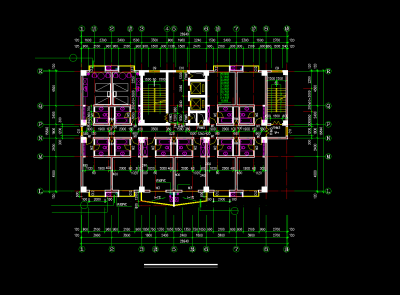 宾馆建筑全套CAD施工图，宾馆CAD建筑图纸下载