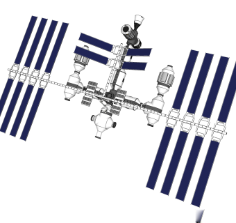 现代宇宙空间站su模型下载，空间站草图大师模型