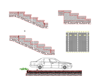 新城河流景观绿化工程施工图,cad建筑图纸免费下载