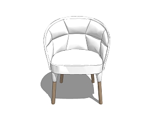 <em>北欧座椅</em>sketchup模型，座椅草图大师模型下载