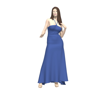 女人草图大师模型下载，人物sketchup模型