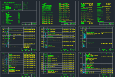 精品电气符号大全CAD素材，电气符号CAD施工图下载