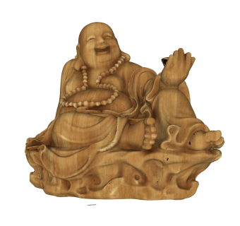 弥勒佛雕塑su模型,摆件草图大师模型下载