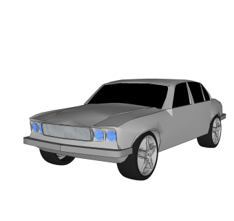 现代汽车免费su模型，现代汽车sketchup模型，汽车su素材下载