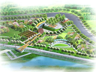 生态河道休闲生态景观设计规划案例