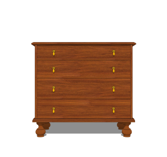 中式边柜草图大师模型，边柜SKP模型