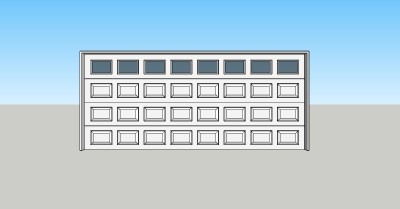 现代储物柜草图大师模型，储物柜sketchup模型下载