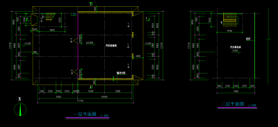 现代风格商业4S店建筑施工图，商业4S店建筑CAD施工图纸下载