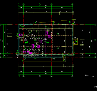 现代麦当劳cad施工图，餐厅cad图纸下载