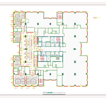 奢华酒店中餐厅CAD设计图含效果图下载